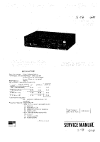 Sony TC-K666-ES - Service Manual 